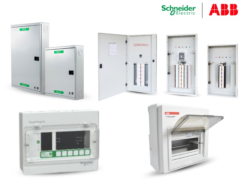 SCHNEIDER ABBตู้โหลดเซ็นเตอร์ SCHNEIDER ABBตู้โหลดเซ็นเตอร์